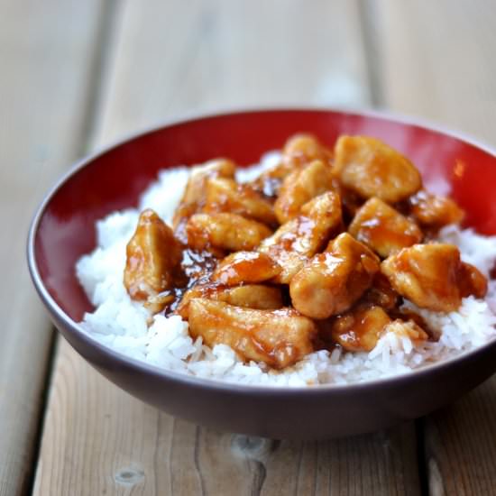 Honey Sriracha Chicken