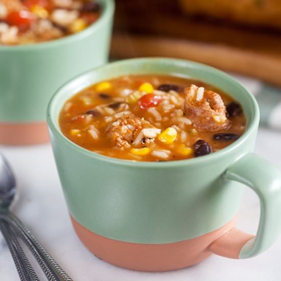 Southwest Chorizo Soup