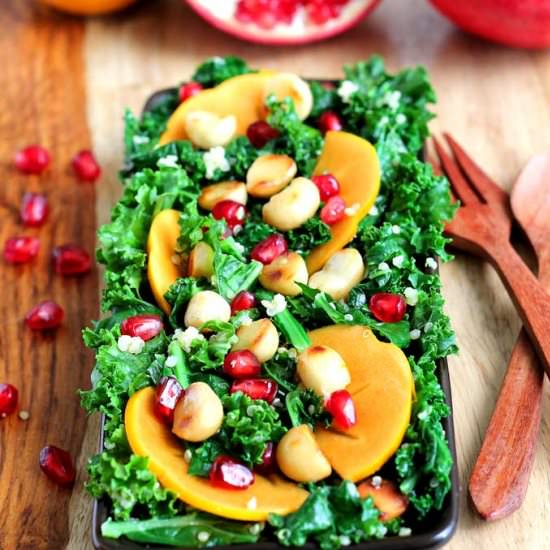 Winter Massaged Kale Salad