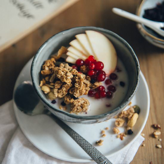 Crowd-Pleasing Cluster Granola