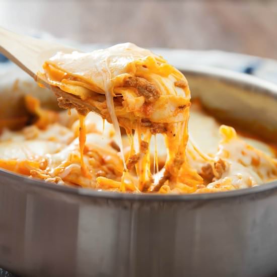 One Skillet Lasagna