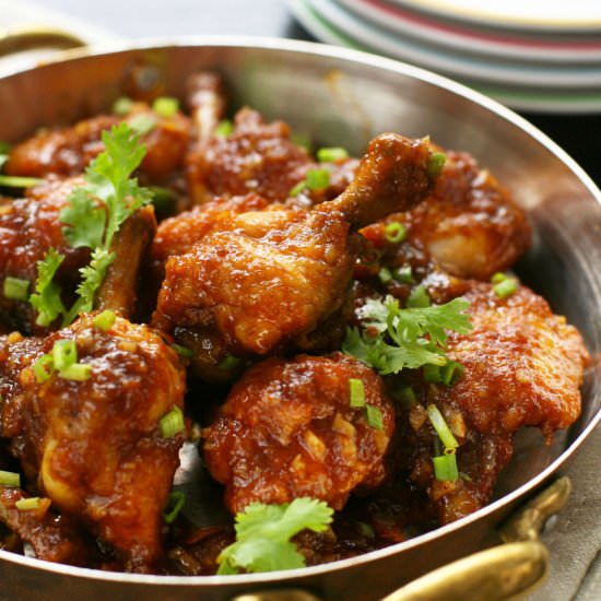 Crispy Tamarind Chicken Wings