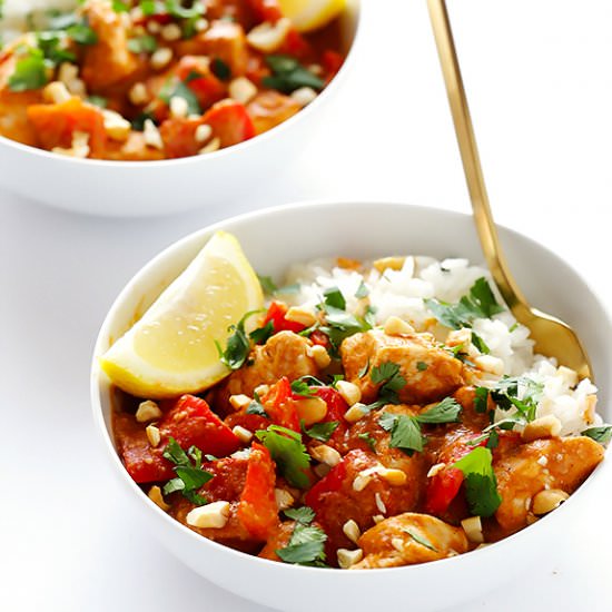 Cashew Chicken Curry