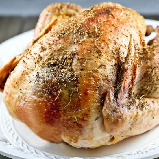 Dry Rub Roast Turkey