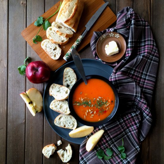 Apple Carrot Soup