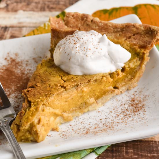 Maple Pumpkin Pie