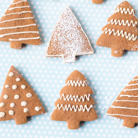 Soft Gingerbread Cut Out Cookies