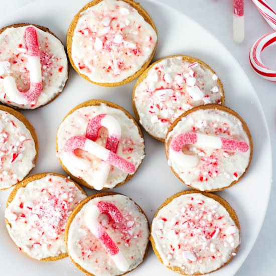 Candy Cane Sugar Cookies
