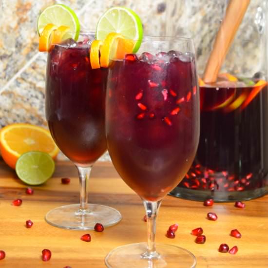 Red Wine Pomegranate Sangria