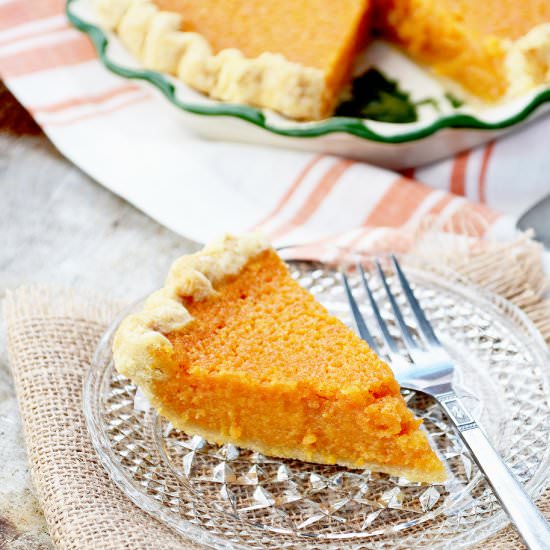 Buttermilk Sweet Potato Pie