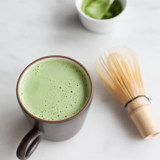 Vanilla Coconut Matcha Latte
