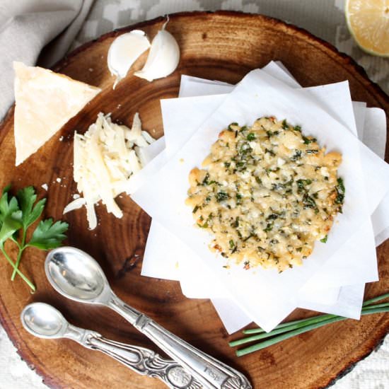 Parmesan and Herb Crisps