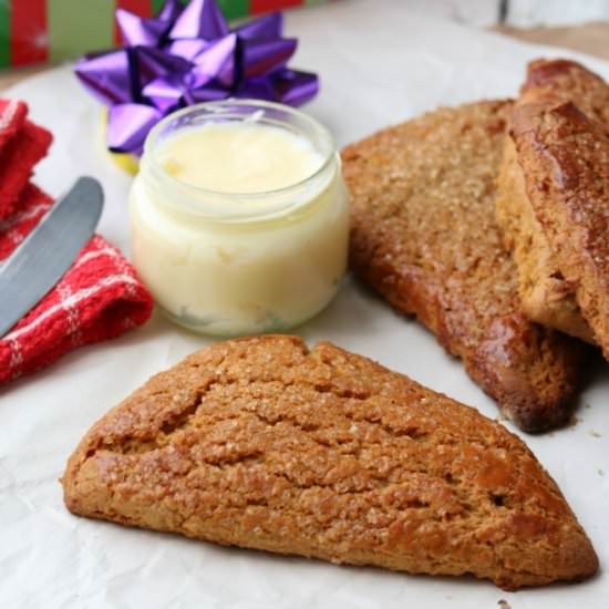 Gingerbread Scones