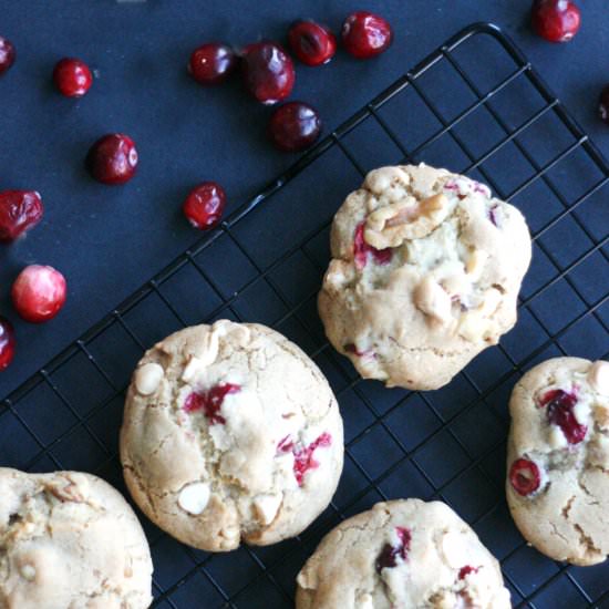 Cranberry White Chocolate Cookies