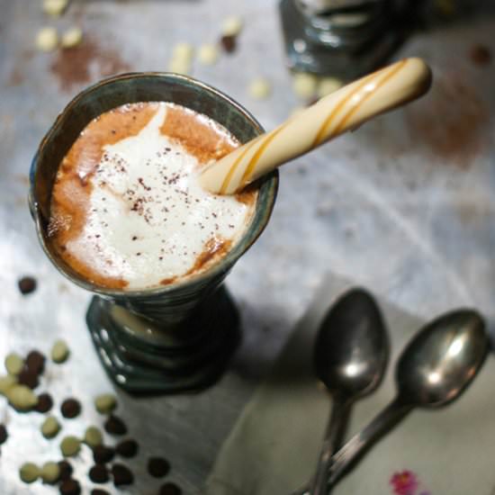 Belgian Hot Chocolate with Whipped Cream