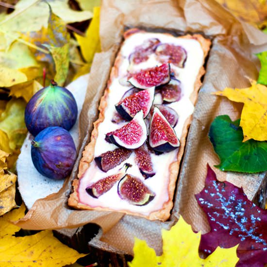 Quiche with Figs