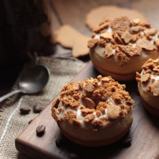 Gingerbread Coffee Baked Donuts