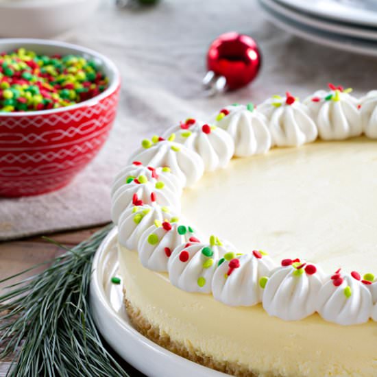 Sugar Cookie Cheesecake
