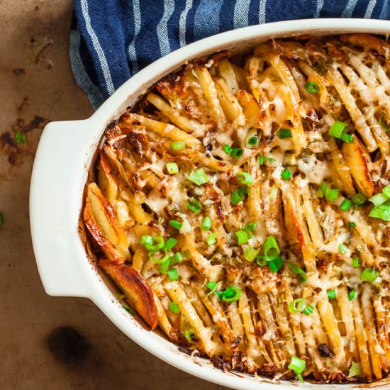 Hasselback Potato Casserole