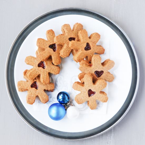 Christmas Jelly Cookies