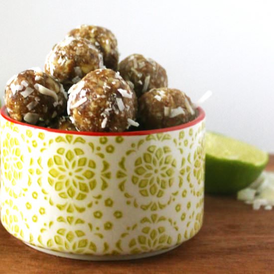 Key Lime Energy Balls