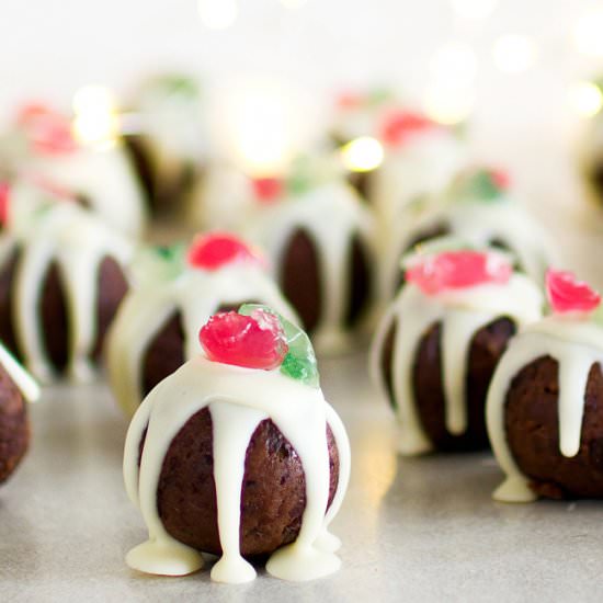 Christmas Pudding Truffles