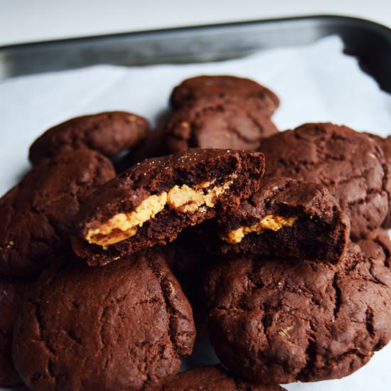 Peanut Butter Chocolate Cookies