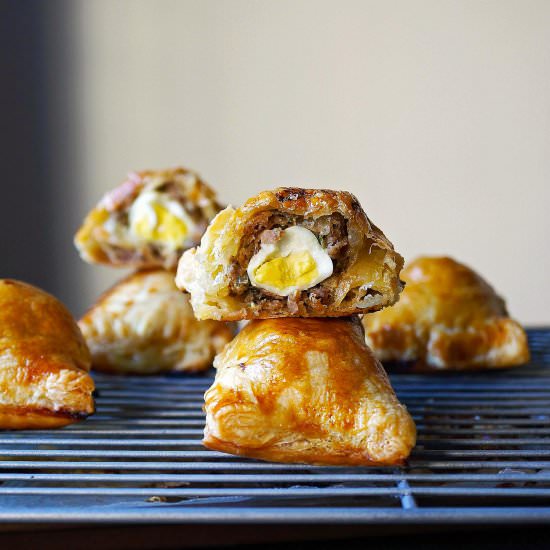 Mini Scotch Egg Hand Pies