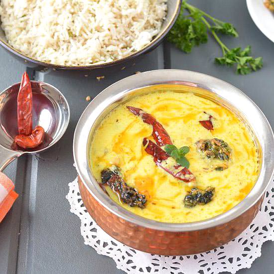 Punjabi Kadhi in Slow Cooker