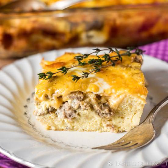 Sourdough Egg Breakfast Casserole