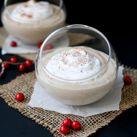 Eggnog Latte Pudding