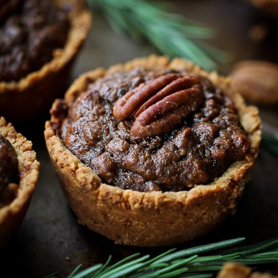 Grain Free Mini Pecan Pies