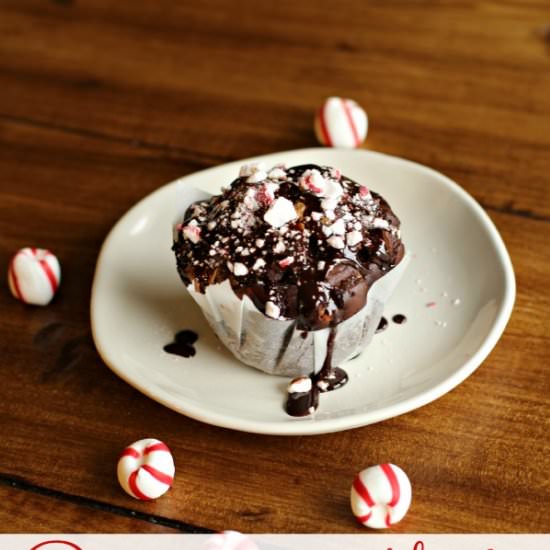 Peppermint Mocha Muffins