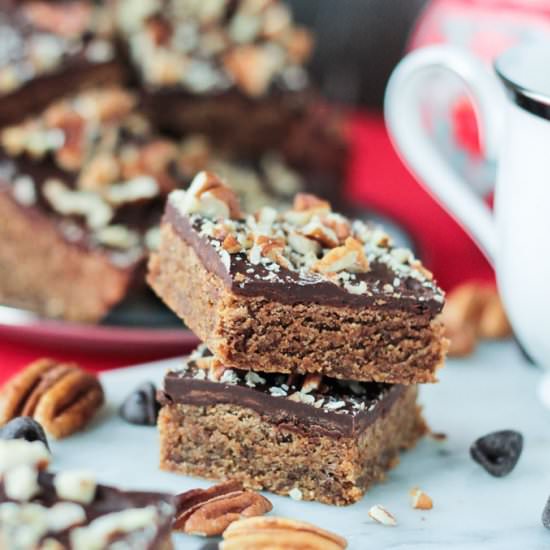 Classic Vegan Toffee Bars