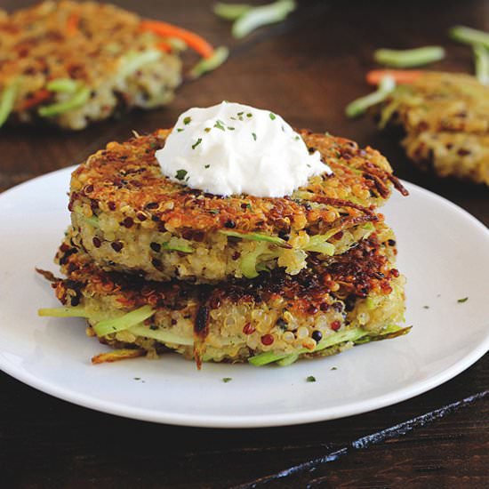 Broccoli and Quinoa Patties