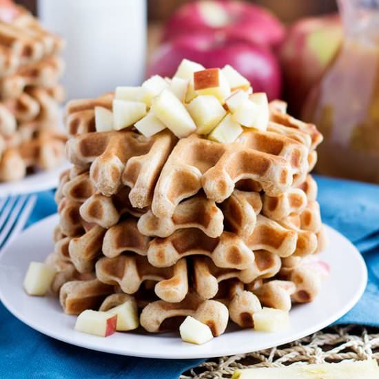Apple Cider Waffles