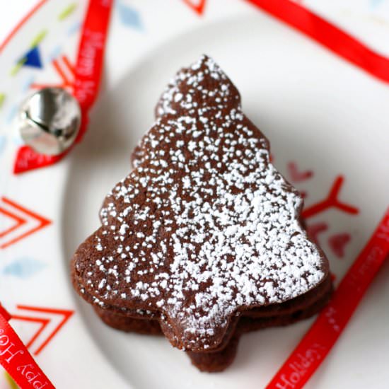 Gluten Free Chocolate Sugar Cookies