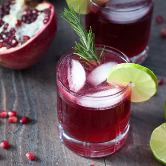 Pomegranate Spritzer