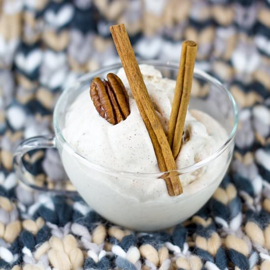 Cinnamon Coconut Pecan Ice Cream