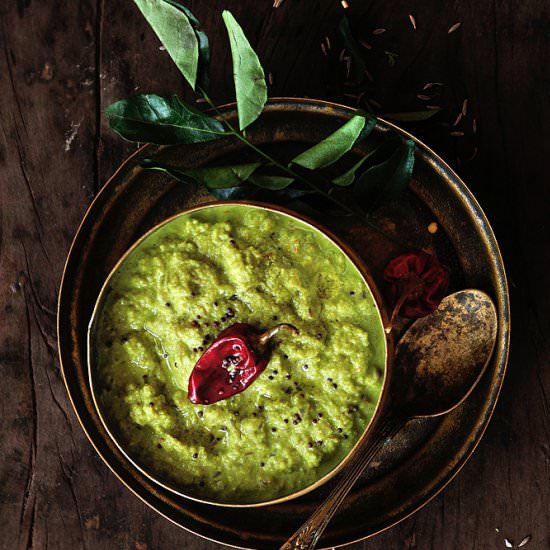 Ridge Gourd Peel Chutney