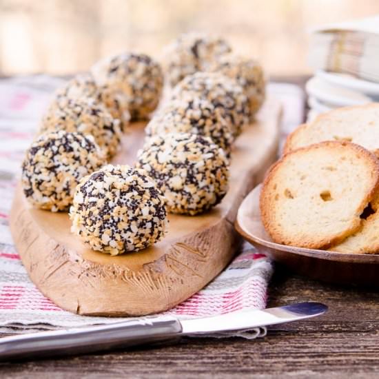 Everything Cream Cheese Balls