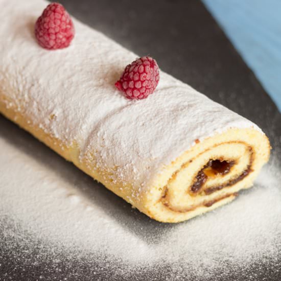 Jelly roll cake