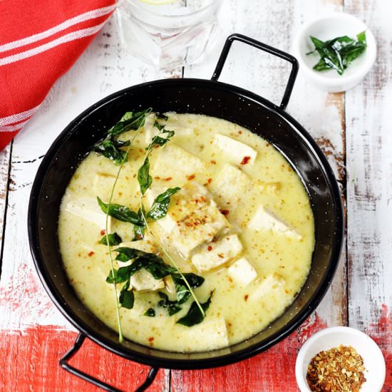 Tofu,Mango and Coconut Curry