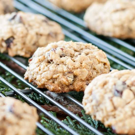 Cranberry Pecan Oatmeal Cookies