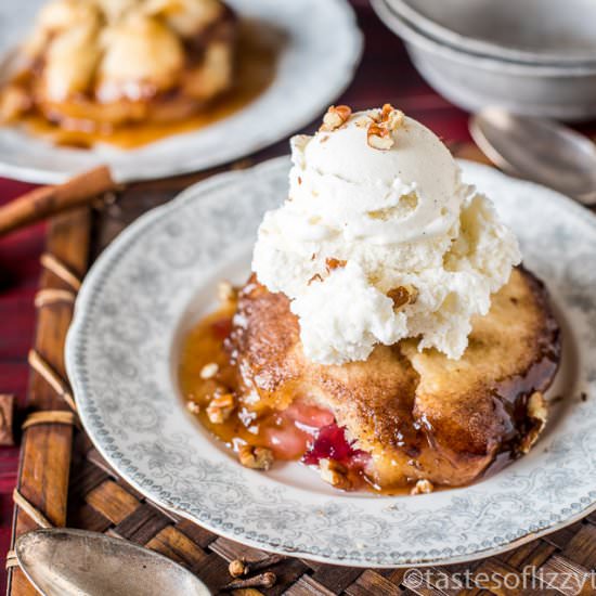 CRANBERRY APPLE DUMPLINGS