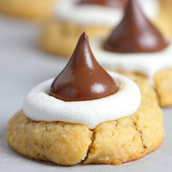 Hershey S’mores Kiss Cookies