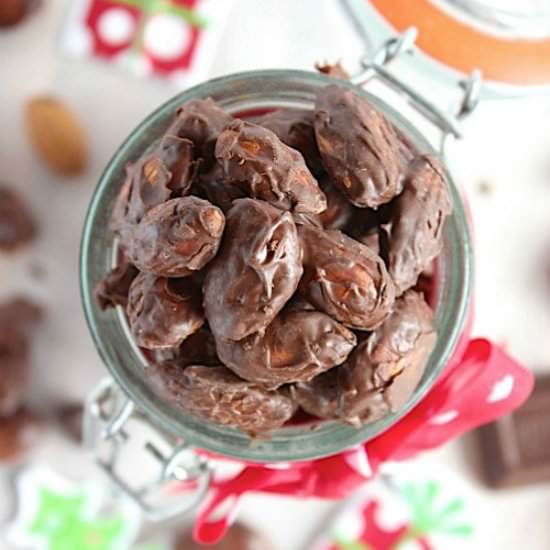 DIY Dark Chocolate Roast Almonds