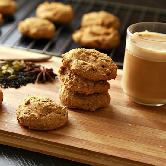 Soft Cakey Chai Cookies