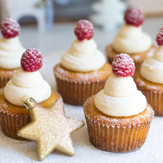 Snow Cupcakes