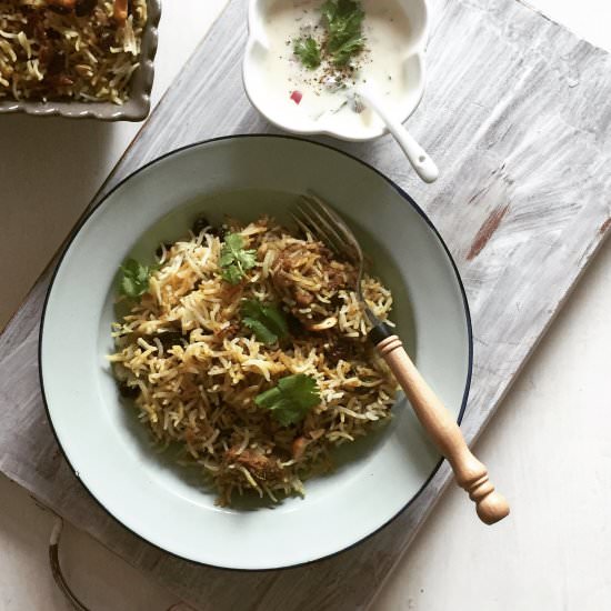 Kerala beef biriyani